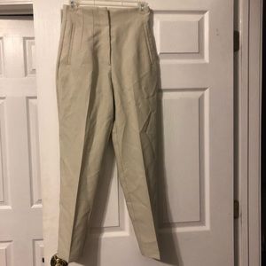 Cream slacks